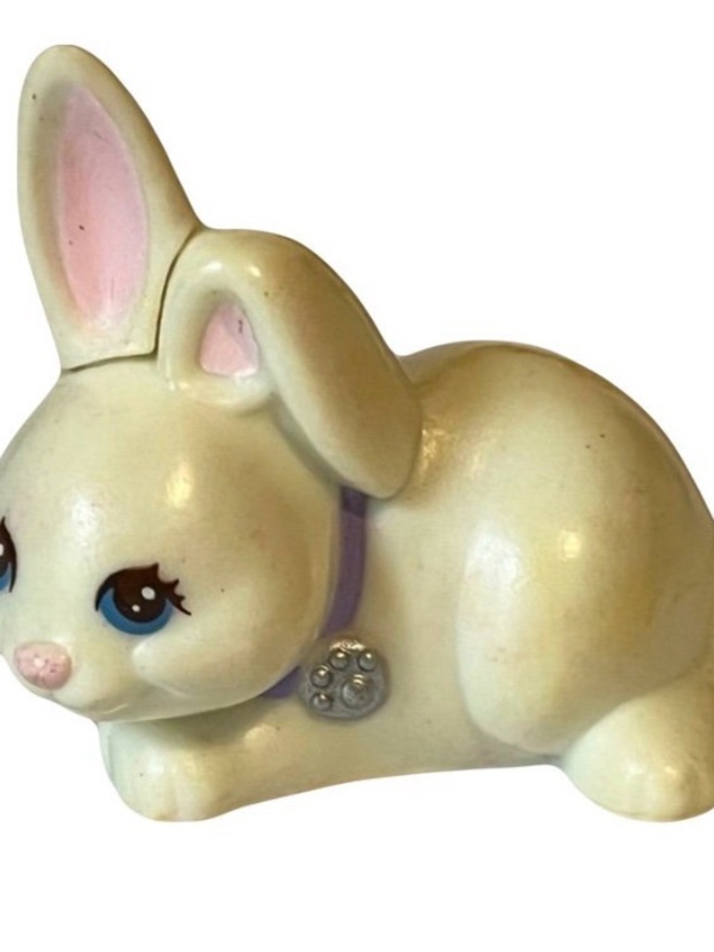 Vintage 1992 Littlest Pet Shop Mommy and Baby Bunnies Mommy Bunny Figure